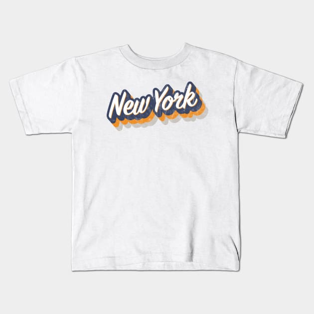 New York Kids T-Shirt by kellyoconnell